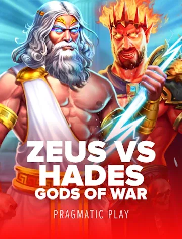 Zeus vs Hades game cover from Pragmatic Play, 96% RTP