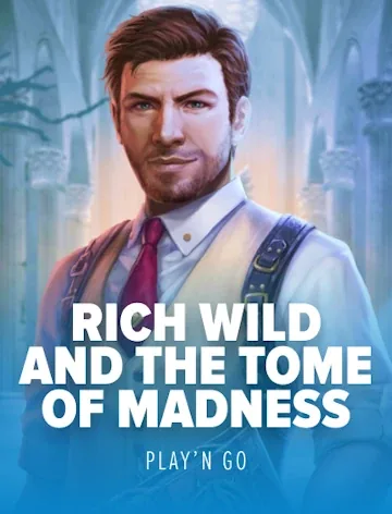 Play'n GO title Rich Wilde and the Tome of Madness, 96.5% RTP, playable at Fortune Clock Casino