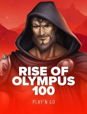 Play'n GO title Rise of Olympus, 96.5% RTP, playable at Fortune Clock Casino